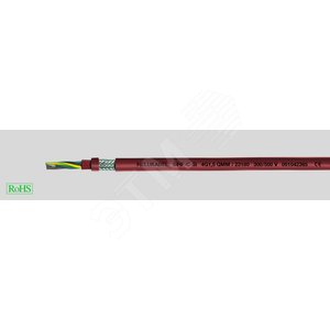 Провода специального назначения SiHF-C-Si (25G1.5 qmm. rotbraun) - HELUKABEL