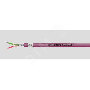 Кабель HELUKABEL Profibus L2 innen (1x2x0.64 PVC  vi) - HELUKABEL