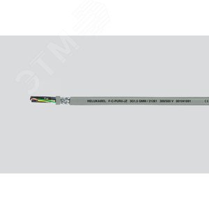Кабели контрольные F-C-PUROE-JZ grau (4G1.5 qmm) - HELUKABEL