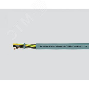 Провода монтажные PUR-ORANGE-JZ (7G0.75 qmm) - HELUKABEL