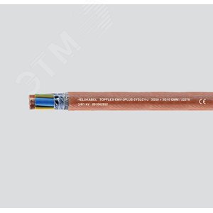 Кабель TOPFLEX-EMV-3PLUS 2YSLCY-J (3X16+3G2.5 QMM)