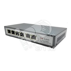 Коммутатор PoE 4+2 порта GF-AC0204PoE - Giraffe