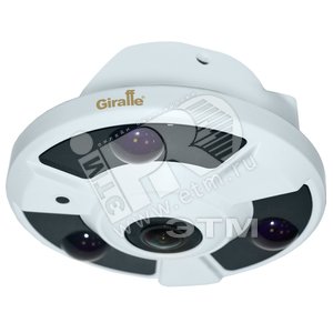 В/к IP фишай 2 Мп GF-IPDIR4380MPFY3.0 - Giraffe