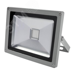 Светильник светодиодный ДО-20Вт PFL-20W/RGB-RC/GR - фото 2