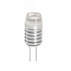 Лампа светодиодная LED 1.5Вт G4 12В AC/DC холодный (1007070) - Jazzway