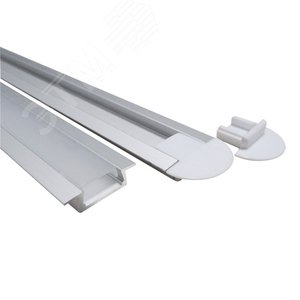 Профиль к LED ленте PAL 2206 врезной анодированный (2м) 3