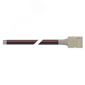 Коннектор для светодиодной ленты PLSC-10x4/15 (5050RGB) уп 10шт - Jazzway