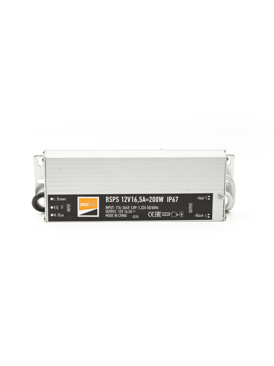 Драйвер BSPS 12V 16.5A 200W влагозащищенный IP67 3
