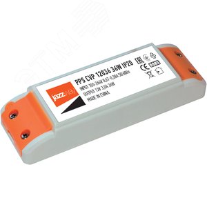 Драйвер LED 36Вт 12В IP20 пластиковый корпус - Jazzway