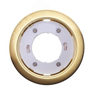 Светильник встраиваемый под лампу GX53 PGX53 10639.23 золото матовое - Jazzway