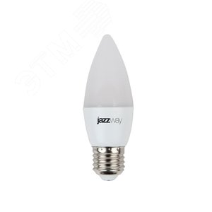 Лампа светодиодная LED 7Вт E27 560Лм 230V/50Hz холодный матовая свеча SP (1027849-2) - Jazzway