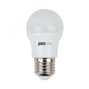 Лампа светодиодная LED 7Вт E27 560Лм 230V/50Hz холодный матовый шар SP - Jazzway