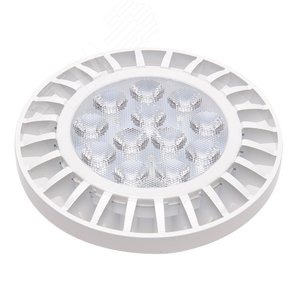 Лампа светодиодная LED 12Вт G53 800Лм 230V/50Hz теплый прозрачная (1036155) - Jazzway