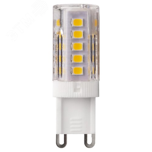 Лампы светодиодные, LED 5w G9 320Лм теплый свет, 320Lm 175-240V блистер, 2 шт - Jazzway
