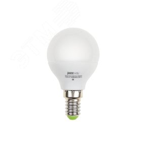 Лампа светодиодная LED 5Вт E14 400Лм белый матовая шар 230V/50Hz ECO - Jazzway