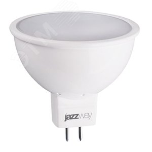 Лампа светодиодная LED 5Вт 400Лм GU5.3 230V/50Hz теплый ECO - Jazzway