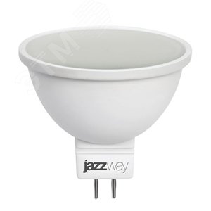 Лампа светодиодная LED 5Вт GU5.3 400Лм белый 230V/50Hz ECO - Jazzway