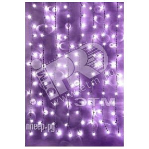 Штора наружная светодиодная LED 2.5х1.2м желтая 4 дополнительных модуля (OLDCL625-TV-ES) - Jazzway