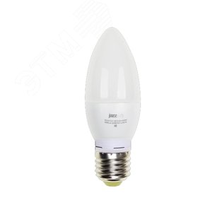 Лампа светодиодная LED 5вт E27 400Лм белый матовая свеча 230V/50Hz ECO - Jazzway