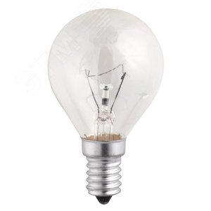 Лампа накаливания P45 240V 60 Вт E14 clear - Jazzway