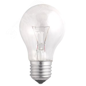 Лампа накаливания A55 240V 60W E27 clear (Б 230-60-5) (3320461) - Jazzway