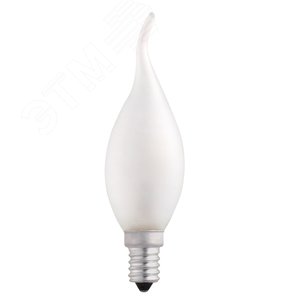 Лампа накаливания CT35 40 Вт E14 frosted свеча на ветру - Jazzway