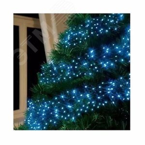 Гирлянда Фейерверк 200LED 2м IP20 синяя - Jazzway