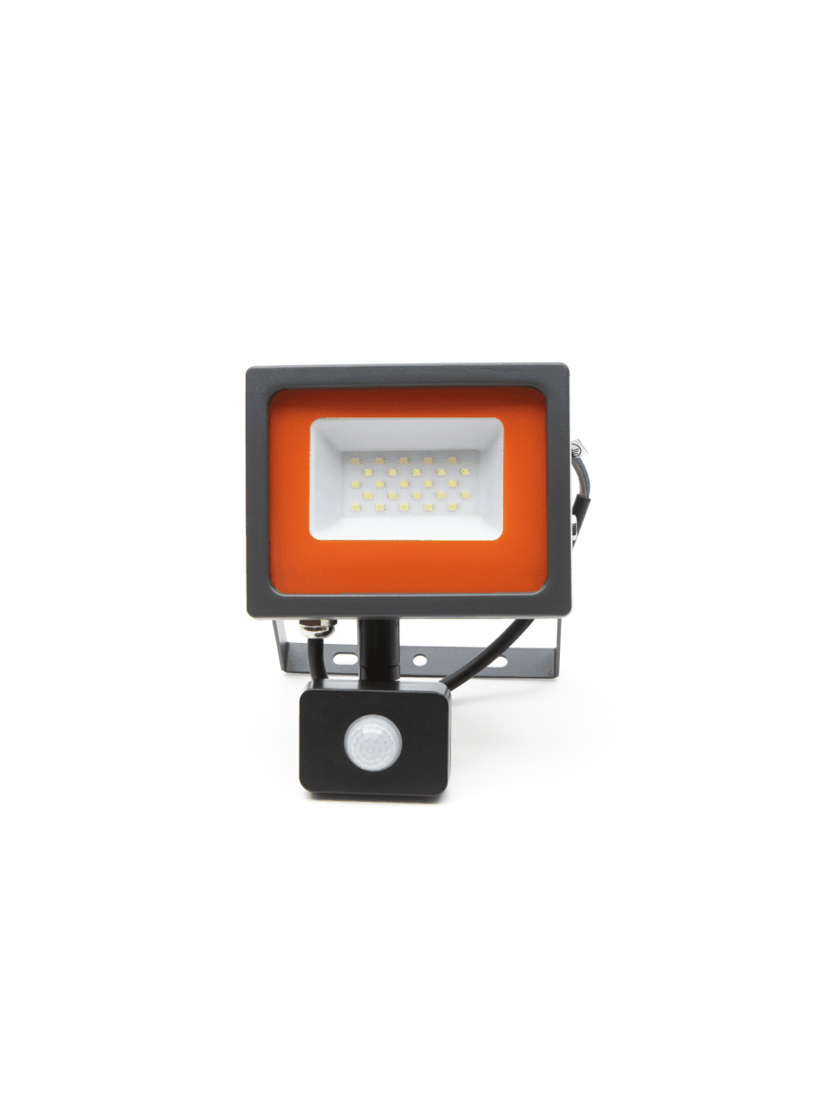 Прожектор светодиодный ДО-30 Вт SMD 6500К 2550 Лм датчик движения SMD - фото 2