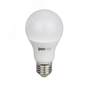 Лампа светодиодная LED 9Вт A60 Е27 для растений - Jazzway