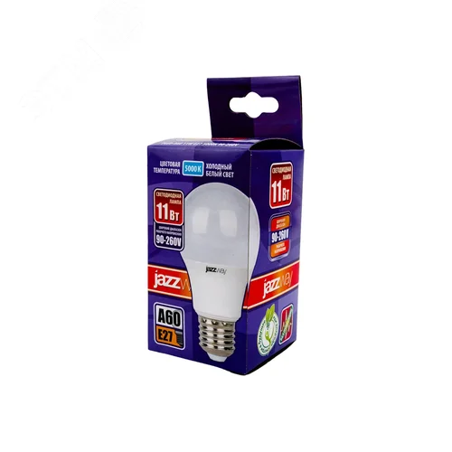 Лампа светодиодная LED 11вт E27 холодный белый груша специального назначения 2