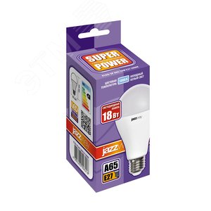 Лампа светодиодная PLED-SP A65 18w 5000K E27ѕ230/50 - фото 2