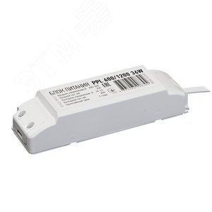 Драйвер 800мА для PPL 600/1200 36w DC30-42v (5008304) - Jazzway