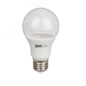 Лампа светодиодная LED 9Вт A60 Е27 CLEAR ( для растений) - Jazzway