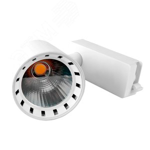Светильник светодиодный трековый на шинопровод ДПО- 25w 4000K 24 град. WH (белый) IP40 - фото 4