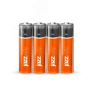 Элемент питания R 6 (AA) солевой, уп. 4 шт. Heavy Duty - Jazzway