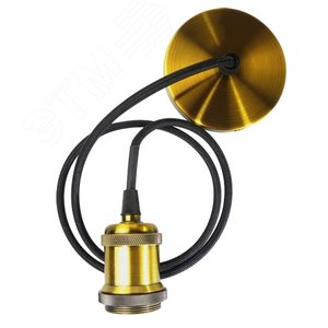 Патрон декоративный со шнуром PLC Ретро E27 - Jazzway