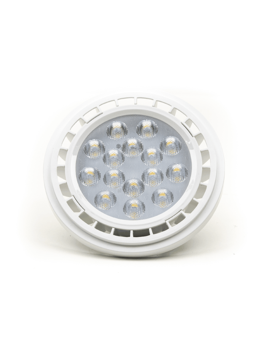 Лампа светодиодная LED 15w G53 AR111 холодный 185-265V - фото 2