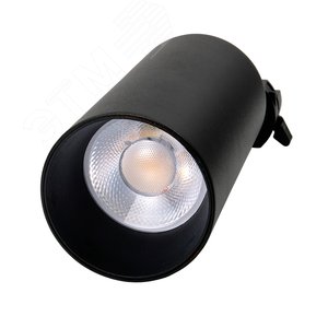 Светильник светодиодный на шинопровод ДПО- 25Вт 3000K 2200Лм 24 град. (чёрный) IP40 3