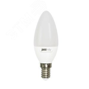 Лампа светодиодная LED 11Вт 230Вт E14 белый матовый свеча Jazzway (5019188) - Jazzway