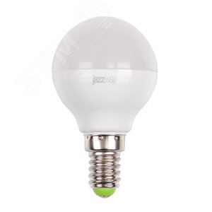 Лампа светодиодная LED 11Вт 230Вт E14 белый матовый шар - Jazzway