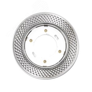 Светильник светодиодный  ДВО-15W встраиваемый под лампу GX53 декоративный с доп. подсветкой MN23 хром  без лампы Jazzway (5020177)