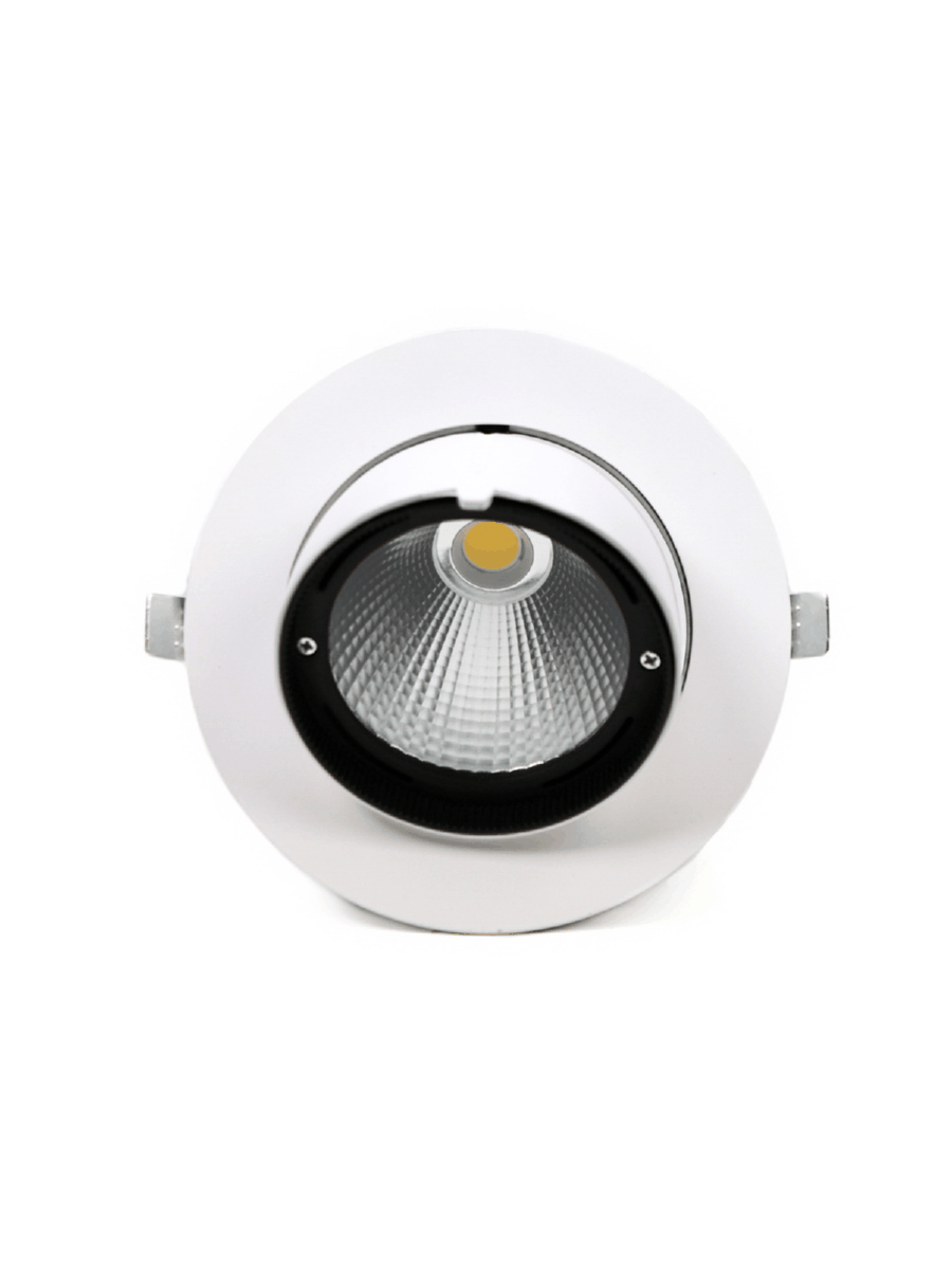 Светильник светодиодный встраиваемый ДВО-40W 4000K 3500Лм 24 град поворотный White IP40 3
