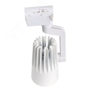 Светильник светодиодный трековый на шинопровод ДПО- 30Вт 4000K 3000Лм 24 град. WH (белый) IP40 2