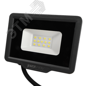Прожектор светодиодный ДО-10 Вт холодный 6500К 1000 Лм IP65 Jazzway - Jazzway
