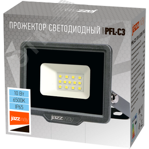 Прожектор светодиодный ДО-10 Вт холодный 6500К 1000 Лм IP65 Jazzway - фото 5