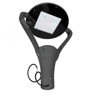 Светильник светодиодный уличный садово-парковый PRO+ ДКУ-60w 3000K 5800Лм IP65 AC100-270 (парковый) (5лет гар.) JazzWay - фото 3