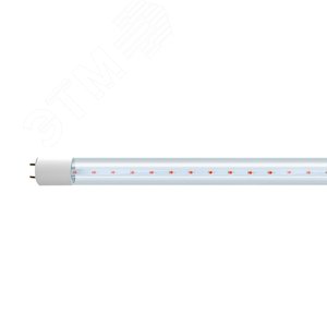 Лампа светодиодная LED 16Вт Т8 для растений прозрачная 1200 мм G13 - фото 2
