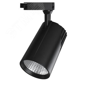 Светильник светодиодный трековый на шинопровод ДПО-25w 4000K 24 град. BL (чёрный) IP40 PTR 1725 - Jazzway