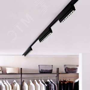 Светильник светодиодный трековый на шинопровод ДПО-20Вт 4000К 1540Лм 60 град. BL (чёрный) 270мм IP40 7