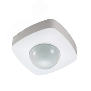 Датчик движения PMS-IR-U 124 2000 Вт 360 2.2-6м WH IP20 - Jazzway